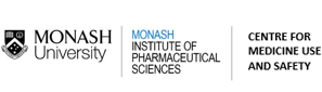 Monash University | Monash Institute of Pharmaceutical Sciences | Centre for Medicine Use and Safety logo