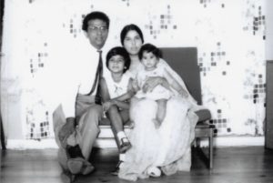 Sutapa childhood family photo